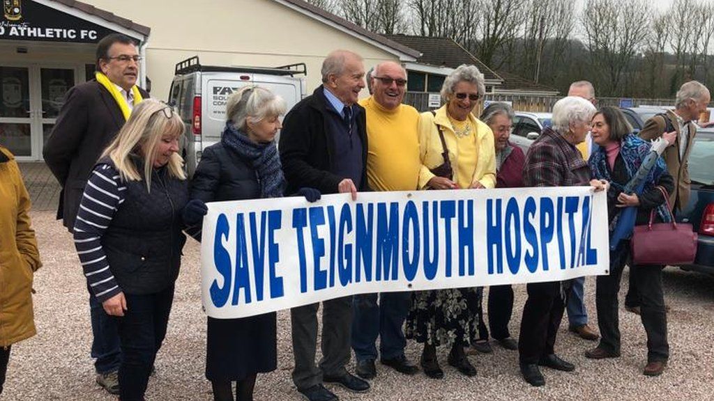 Teignmouth Hospital campaigners