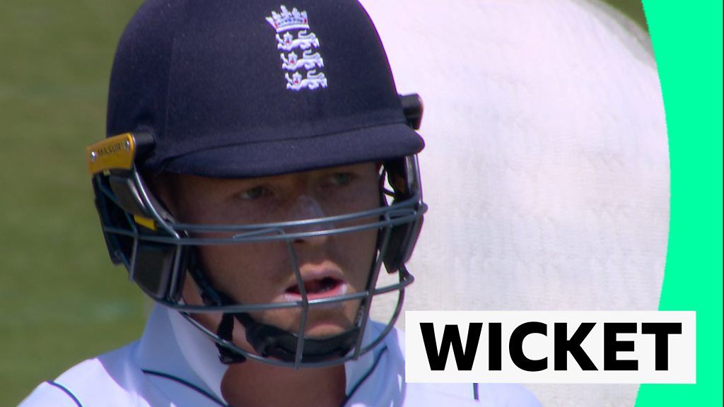 England v New Zealand: Commentator’s curse! Pope out after Michael Vaughan praise