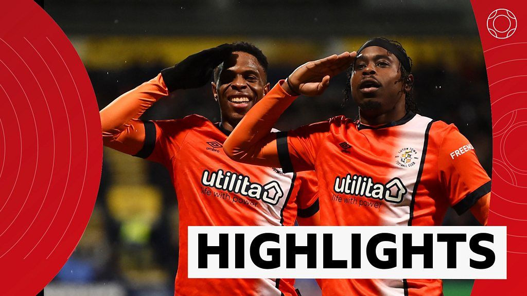Luton come from behind to beat League One Bolton
