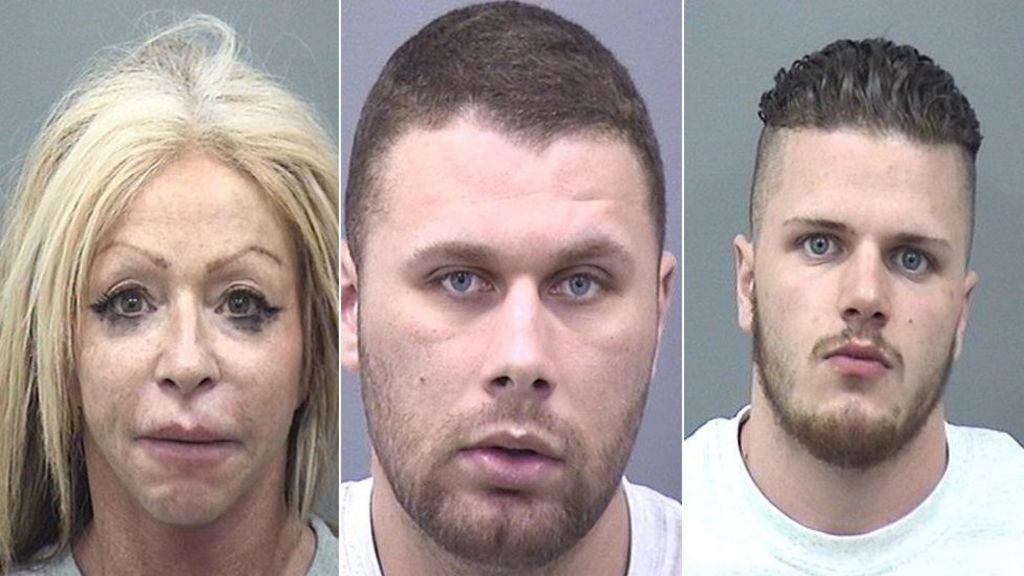 Trio jailed for armed robberies
