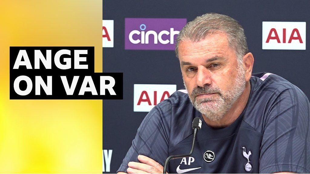 VAR: Spurs boss Ange Postecoglou says managers 'not the arbiters' of 'gift' goals