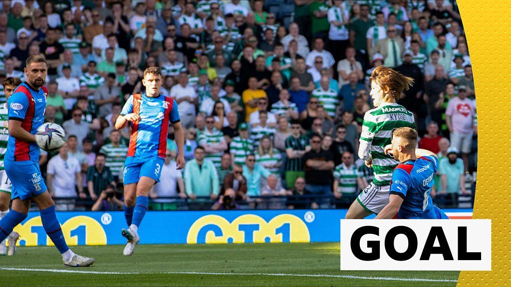 Kyogo gives Celtic the lead at Hampden