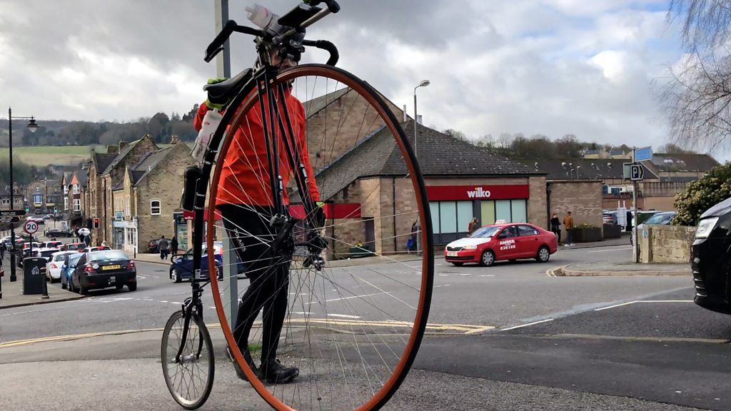 A penny farthing
