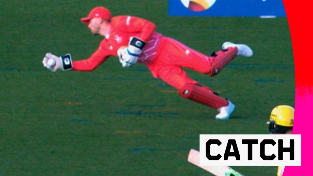 Watch: Clarke takes stunning grab to remove Hales