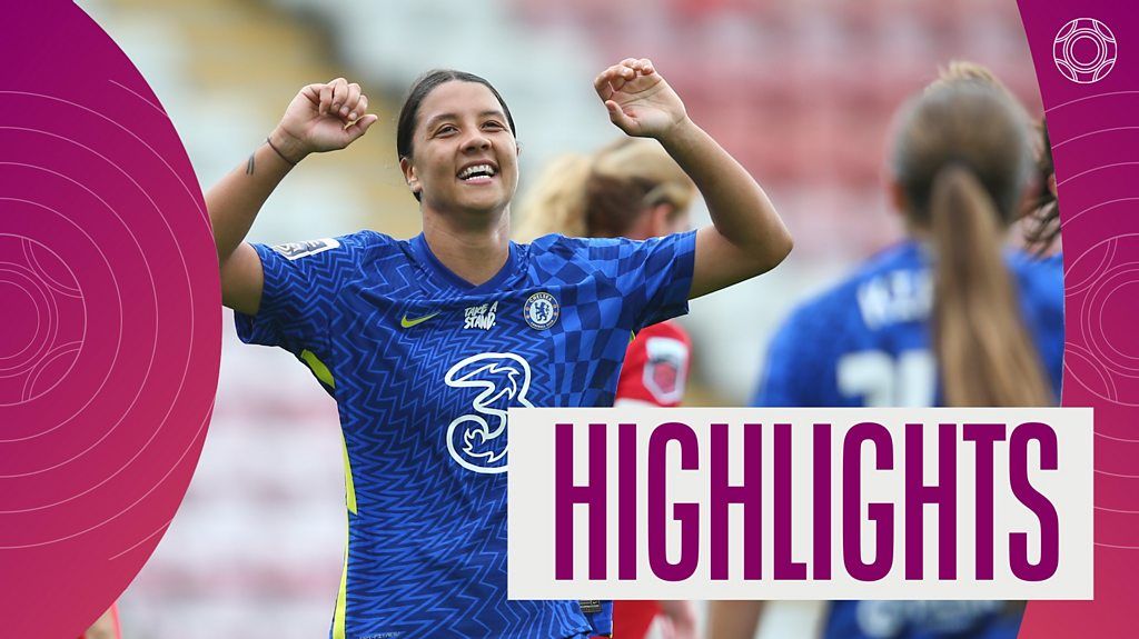 Man Utd 1-6 Chelsea: Sam Kerr scores twice in dominant win