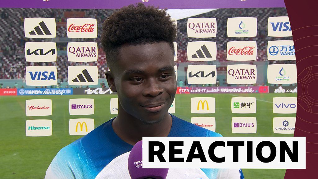 'A special day' - Super Saka reacts to England win