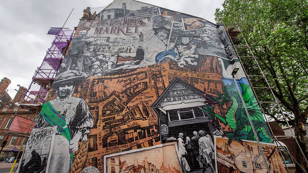 Leicester mural