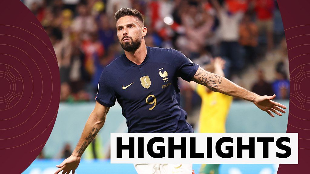 World Cup: Kylian Mbappe and Olivier Giroud fire France to 4-1 win against Australia – highlights