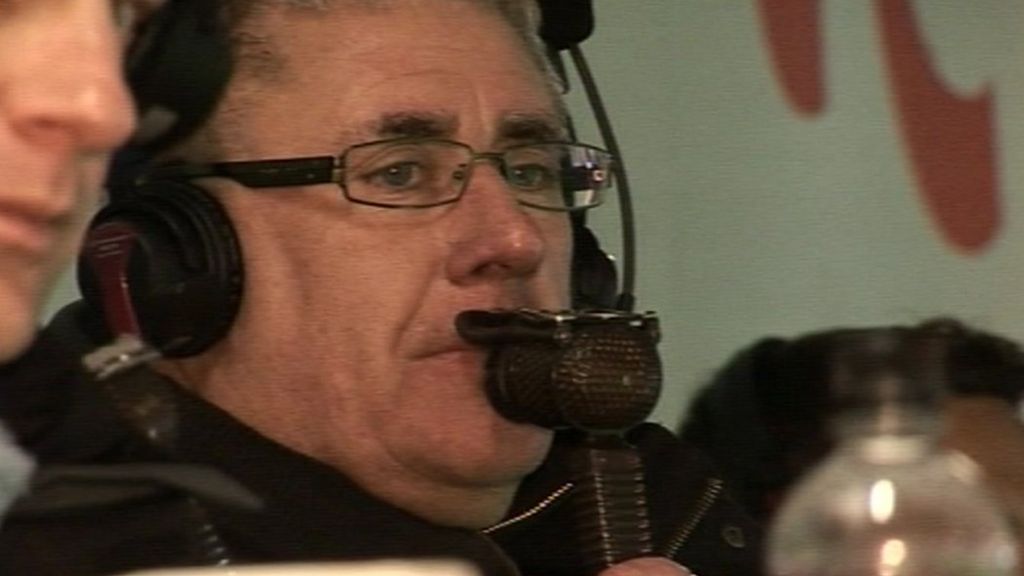 BBC Commentator Ali Brownlee