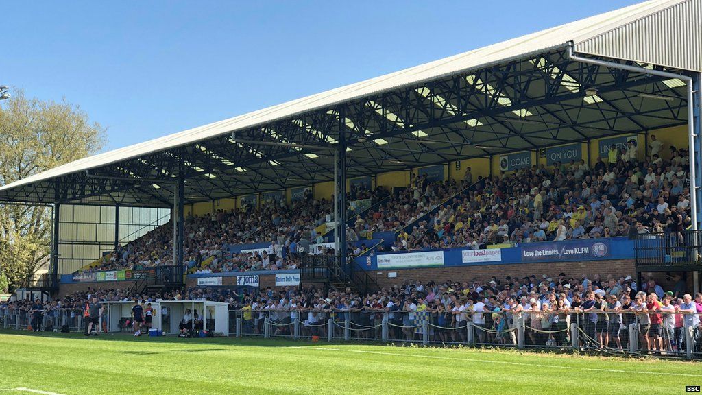 King's Lynn Town's home ground - The Walks