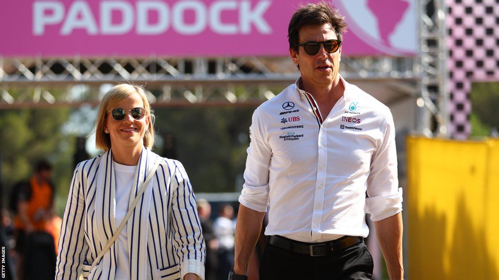 Susie and Toto Wolff