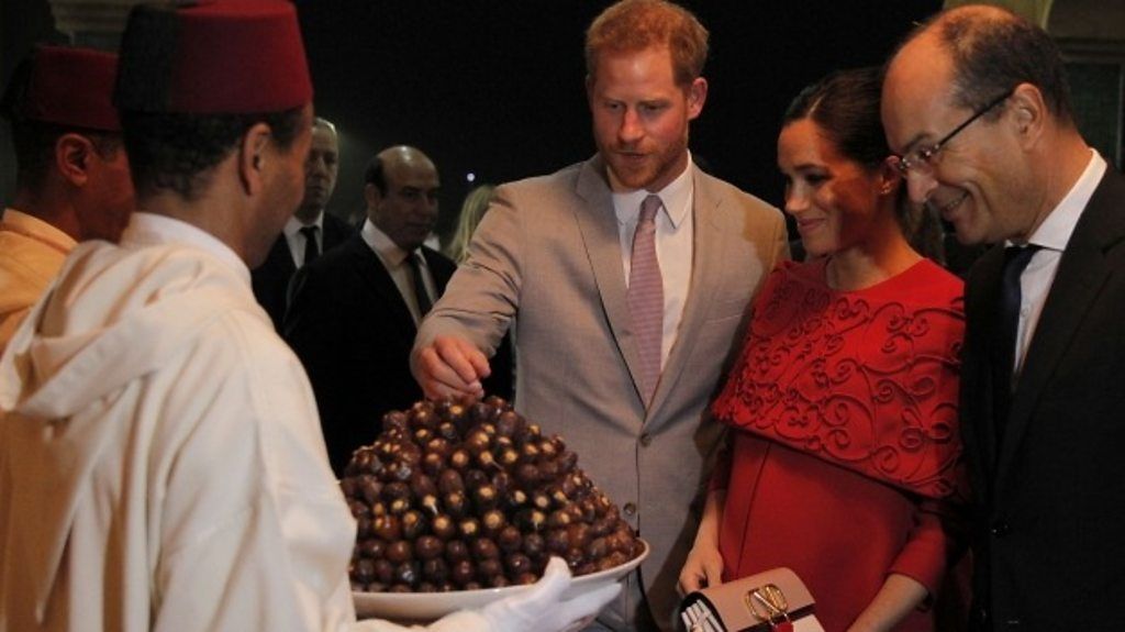 The Duke and Duchess of Sussex welcomed in Morocco