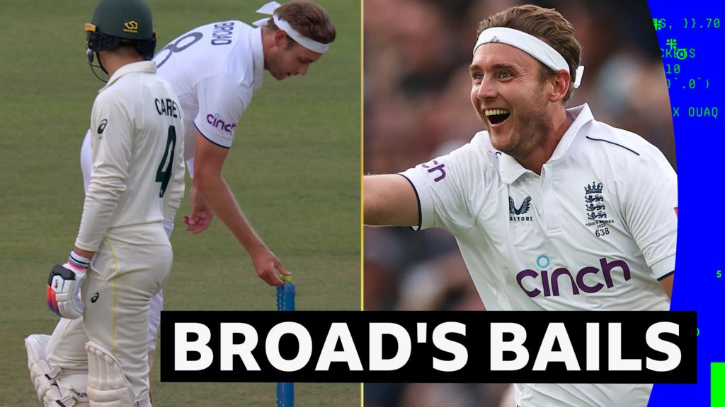 Broad switches bails again before removing Murphy