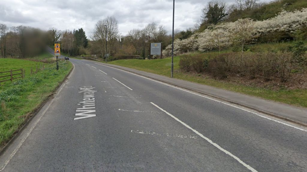 A view of the road in Twerton