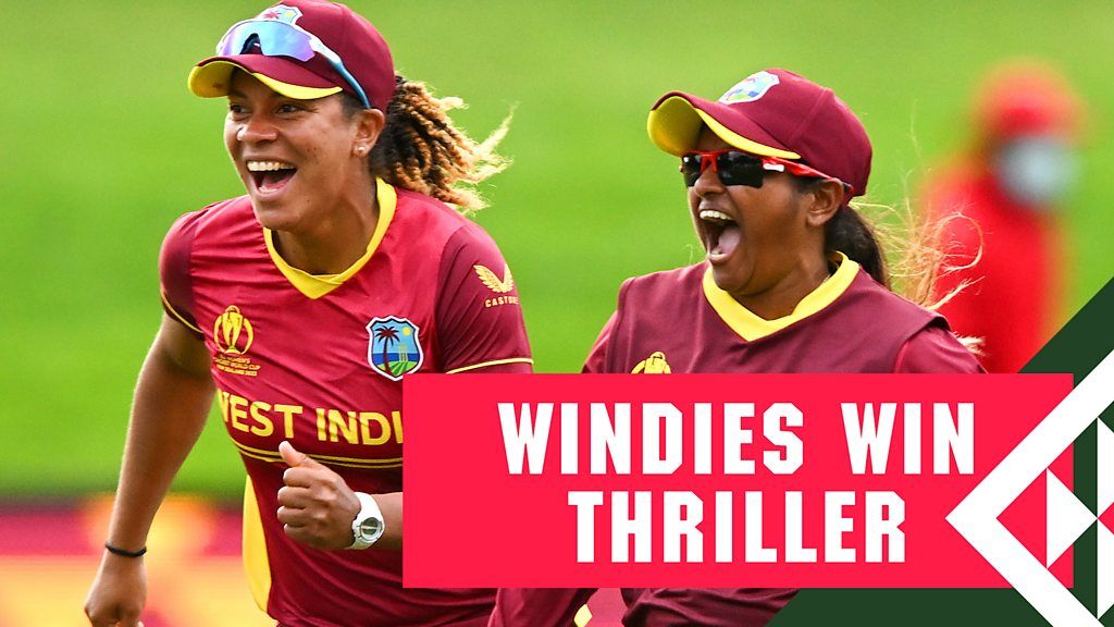 Women's World Cup: Dropped catches cost England in shock defeat to West Indies
