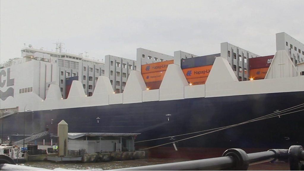 Container ship