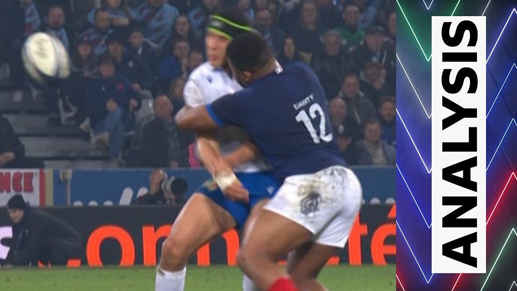 The red card that banned Danty for rest of Six Nations