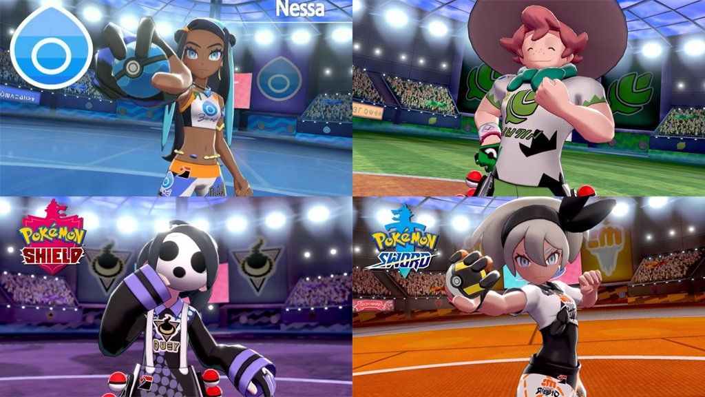 Pokémon Sword & Shield Gym Leaders