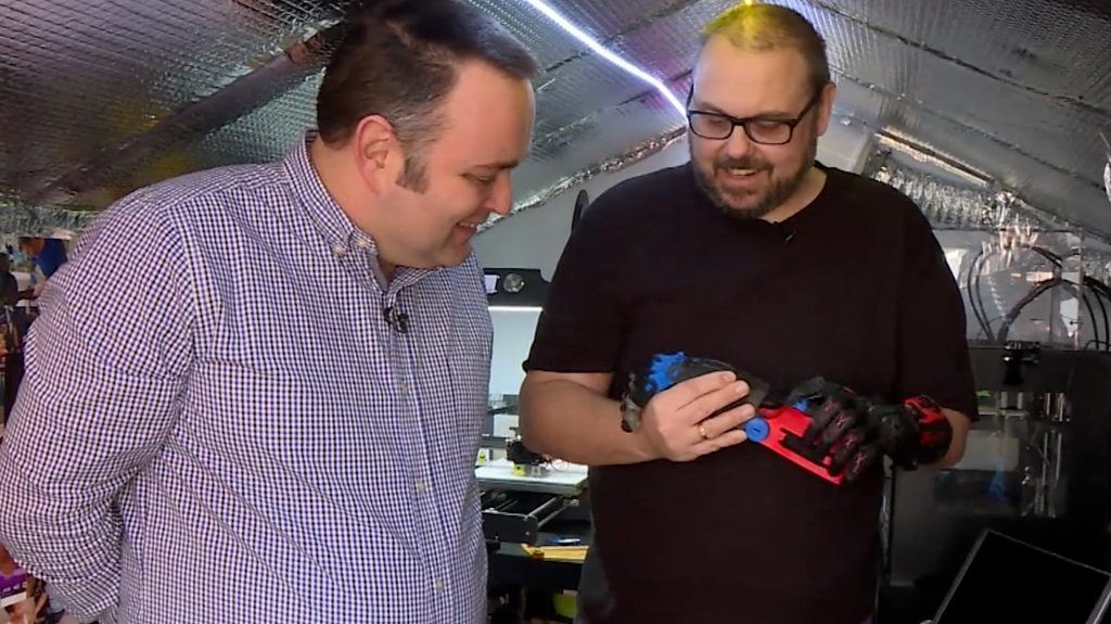 Two friends are 3D-printing prosthetic arms for children who tend to quickly outgrow more expensive alternatives.