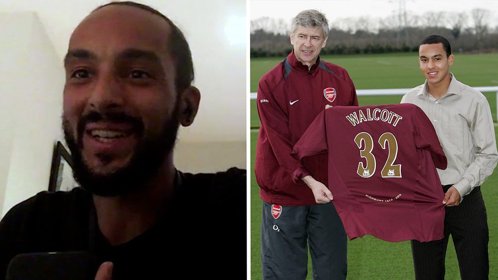 Theo Walcott describes meeting Arsene Wenger for the first time - BBC Sport