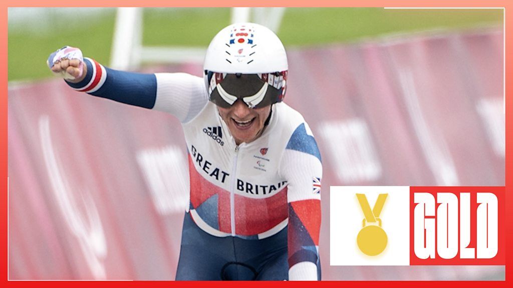 Toyko Paralympics: Sarah Storey wins 16th gold after C5 time trial victory