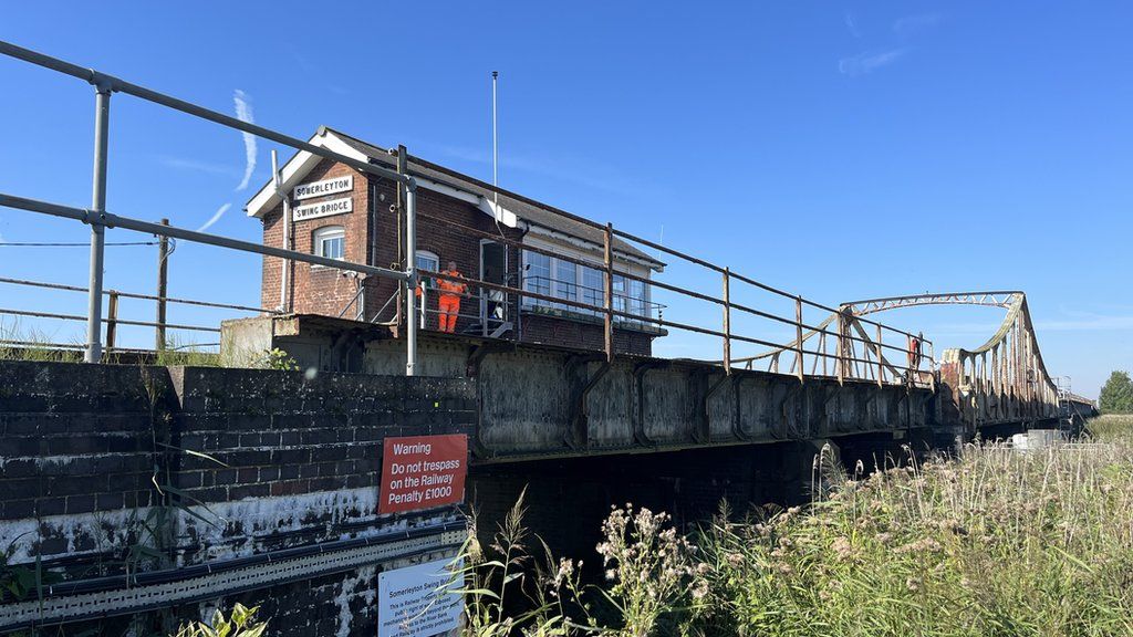 Swing bridge