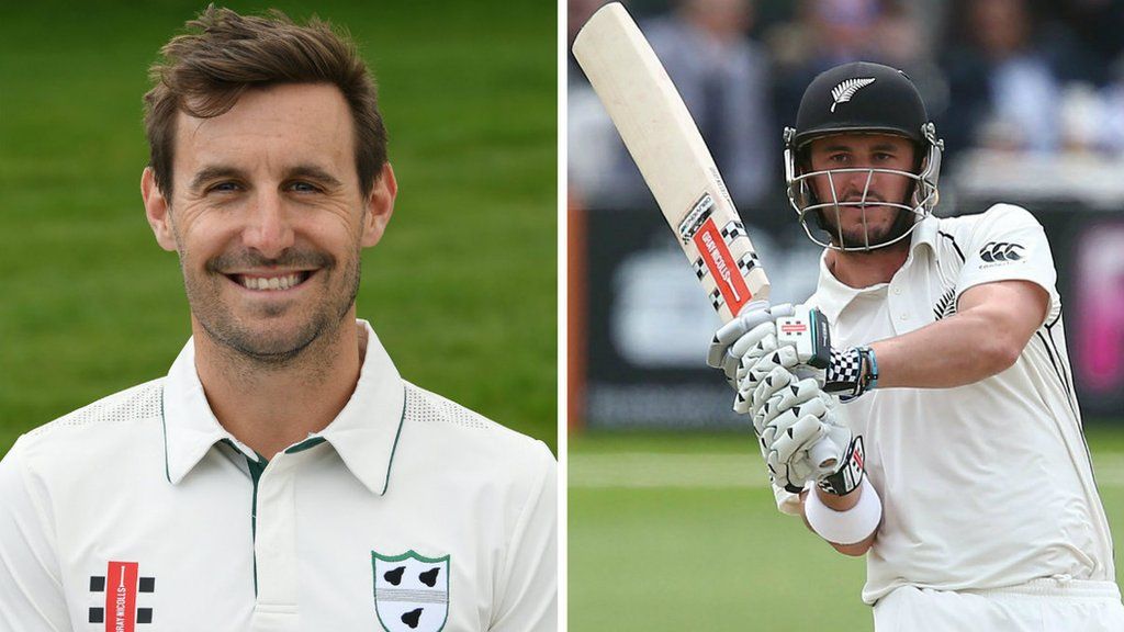 Daryl Mitchell was first to three figures before Worcestershire debutant Hamish Rutherford