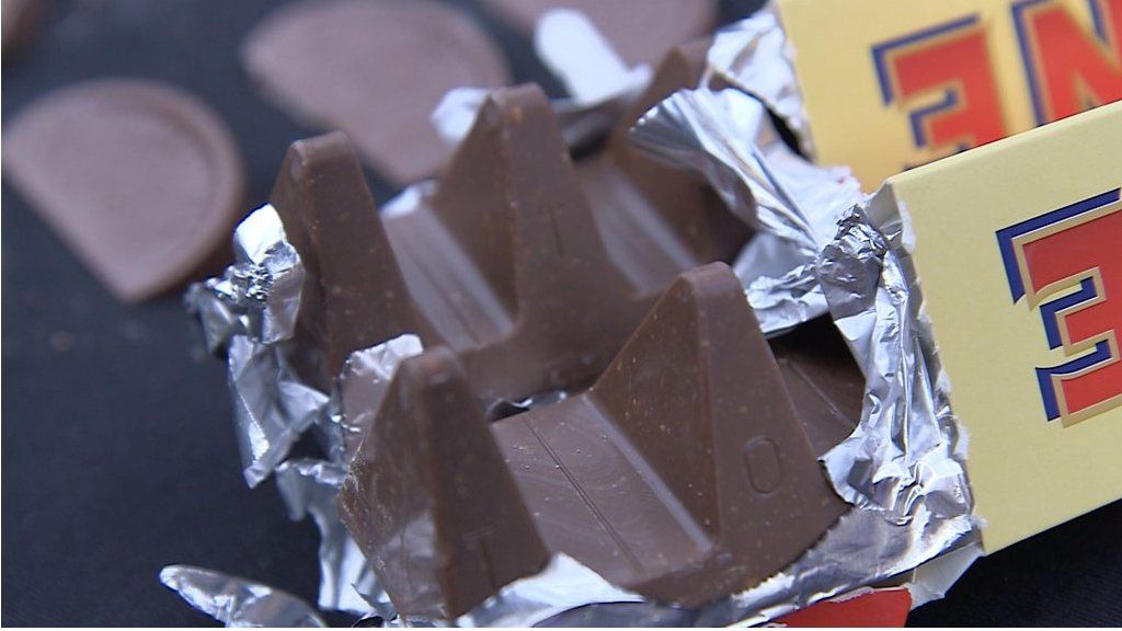 Which chocolate bars are shrinking? BBC News