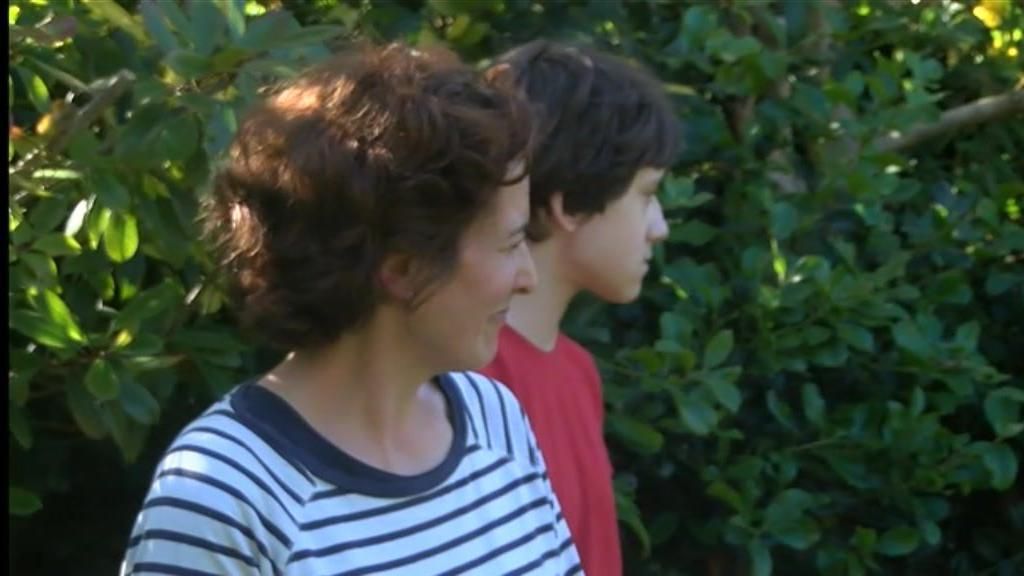 Karen Fox and her autistic 13-year-old son