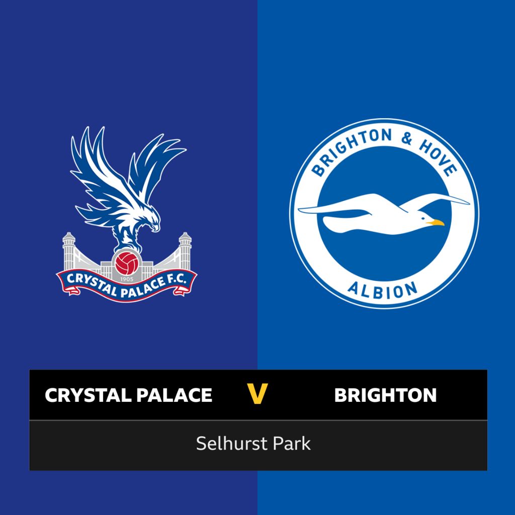 Crystal Palace Vs Brighton: Follow Live - BBC Sport