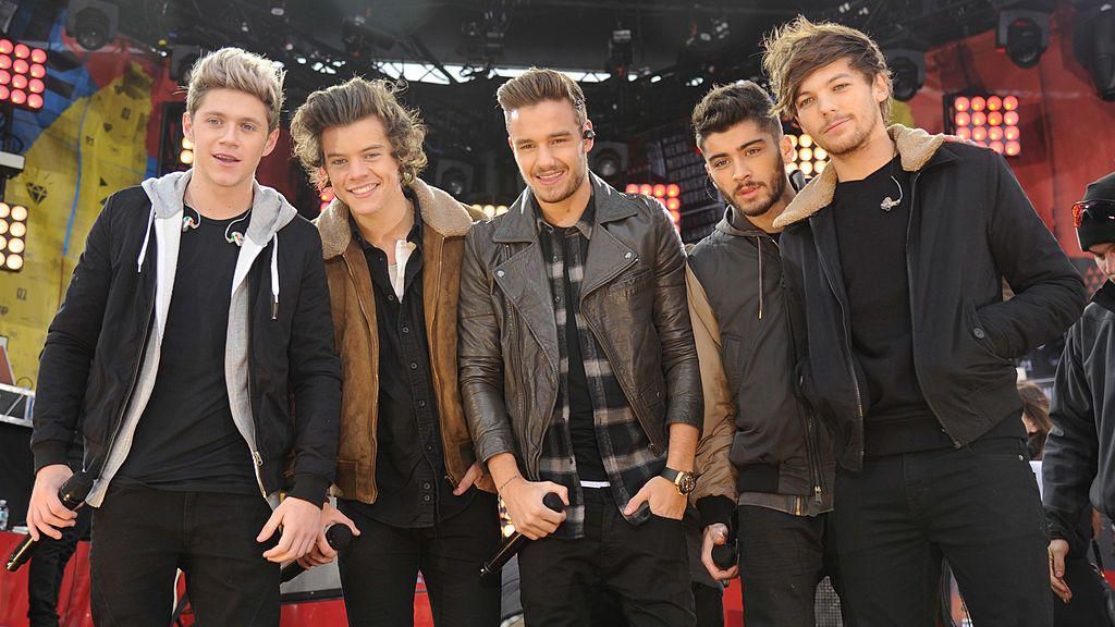 One Direction band members Niall Horan, Harry Styles, Liam Payne, Zayn Malik and Louis Tomlinson. 