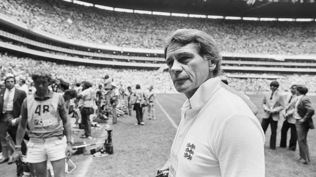 Bobby Robson after England were eliminated by Argentina in the 1986 World Cup