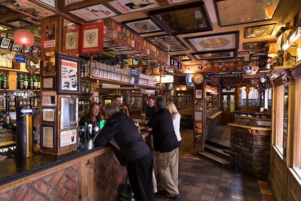 Duke of York bar interior