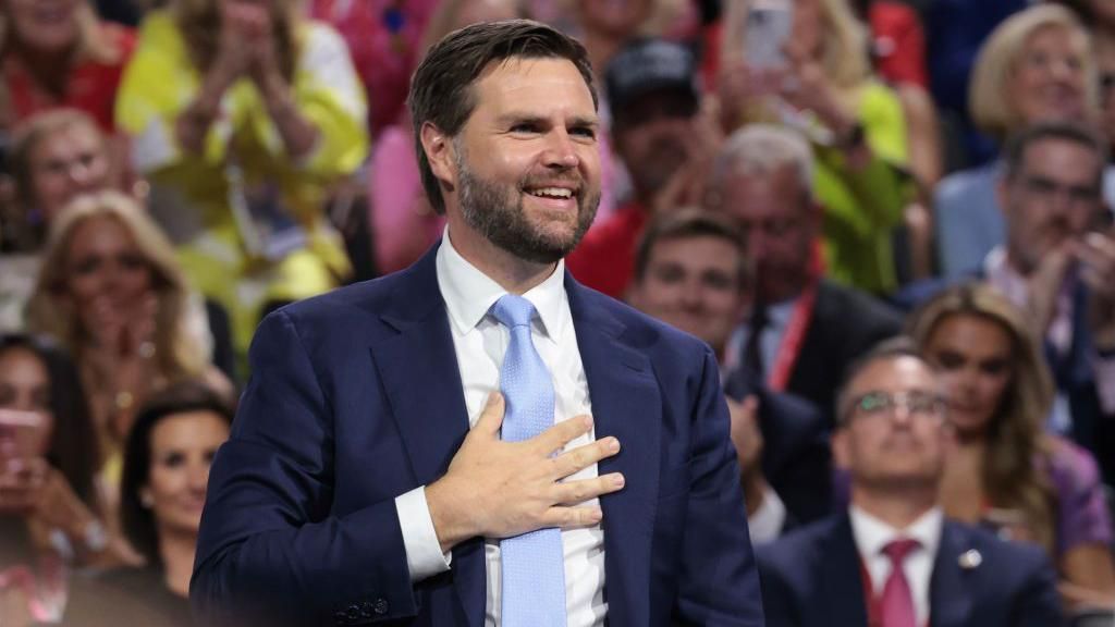 JD Vance at the Republican National Convention