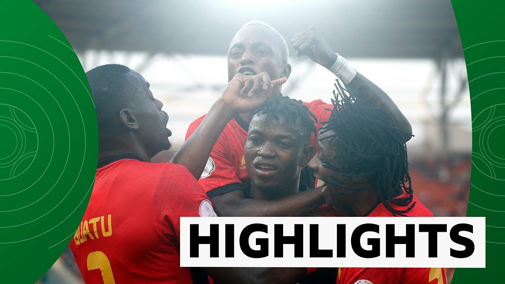 Highlights: Mauritania 2-3 Angola