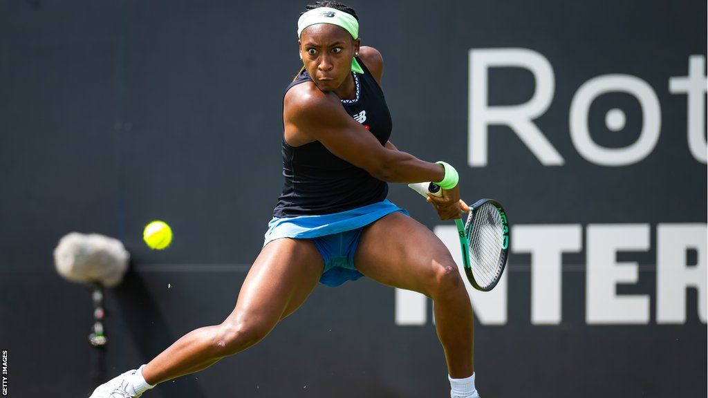 Eastbourne International Coco Gauff beats doubles partner Jessica