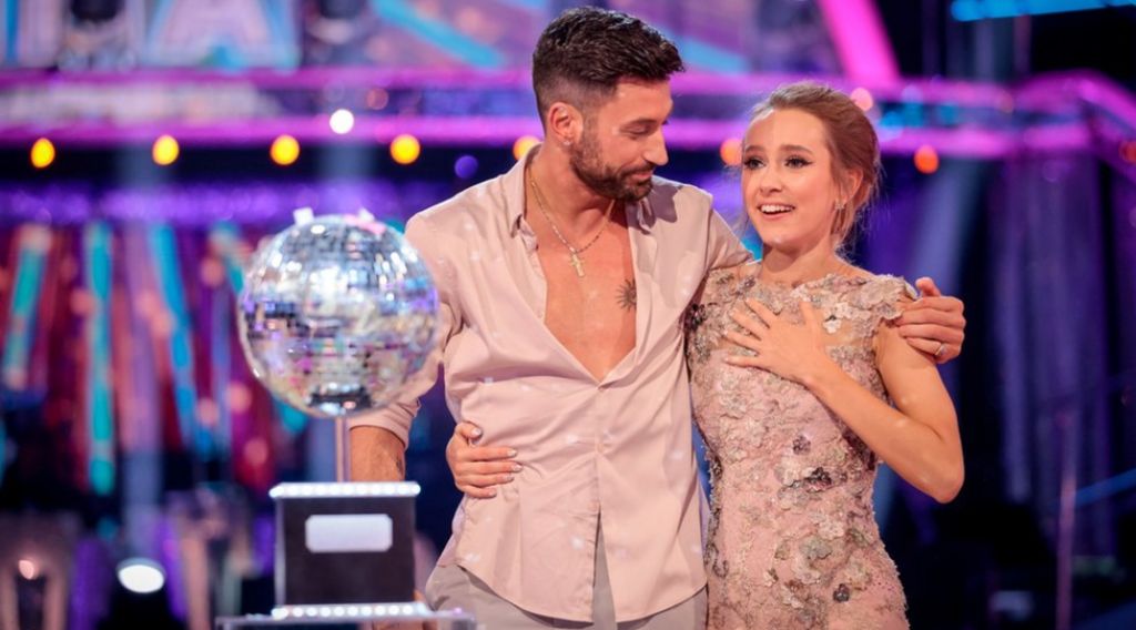 Ayling-Ellis and her pro partner Giovanni Pernice