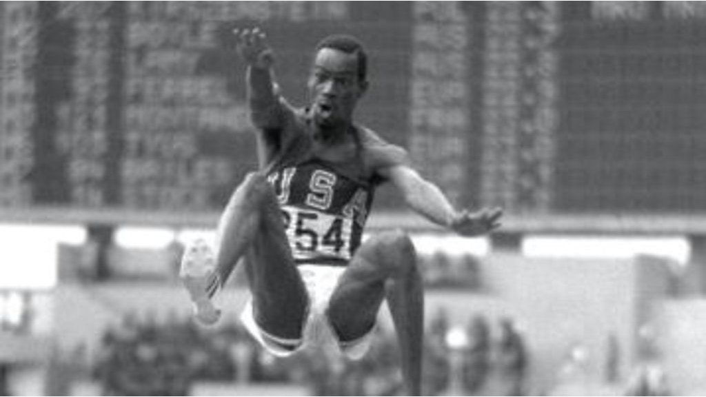 Fifty years on Bob Beamon smashes long jump world record at Mexico