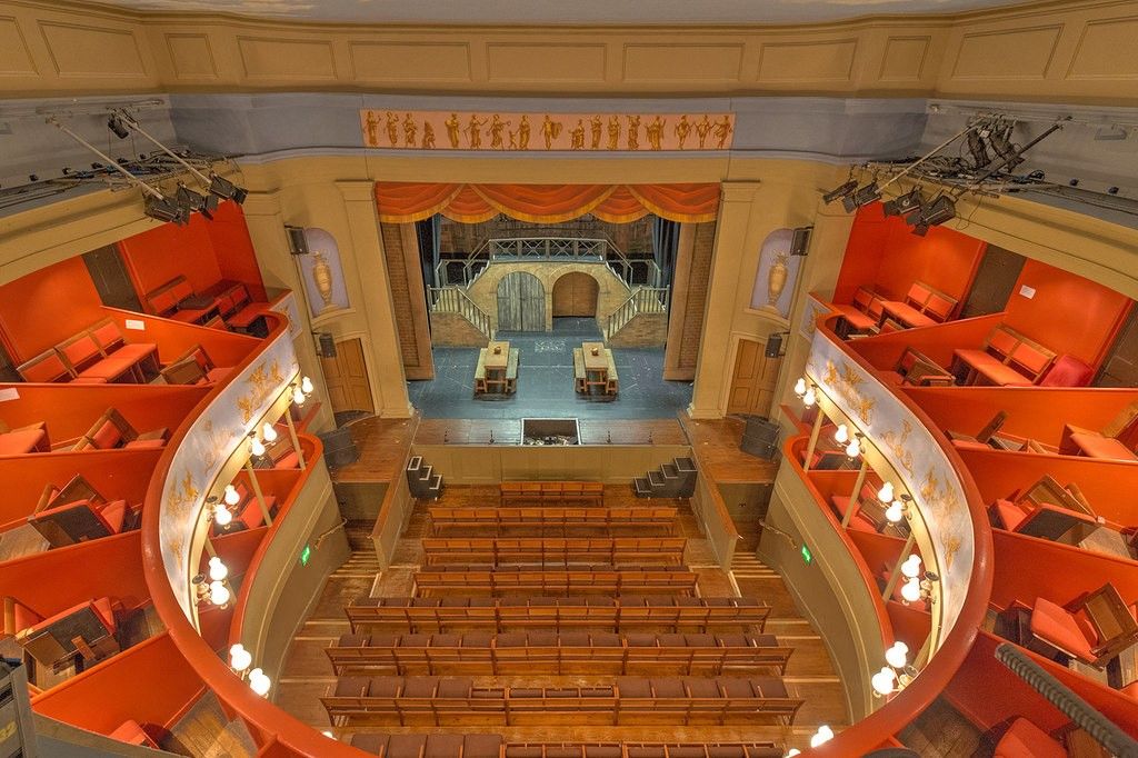 Theatre Royal interior, seven years ago