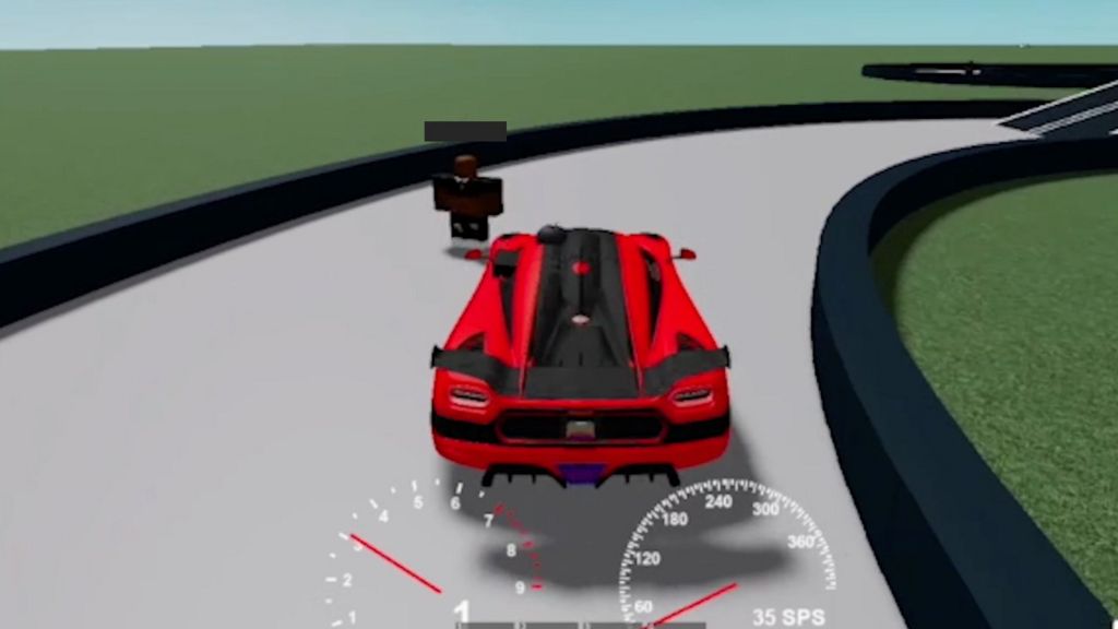 A Roblox racing game