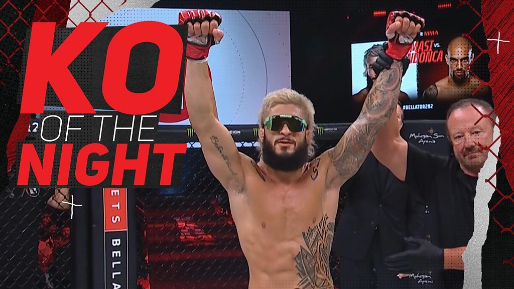 Bellator 282: Sabah Homasi knocks out Maycon Mendonca