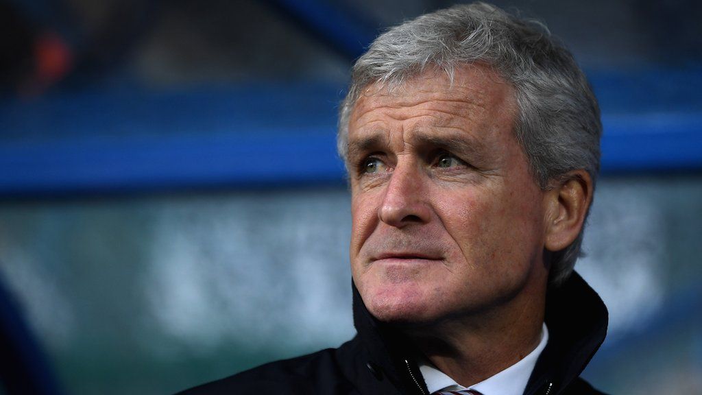 Mark Hughes: Stoke City sack manager after poor run - BBC Sport