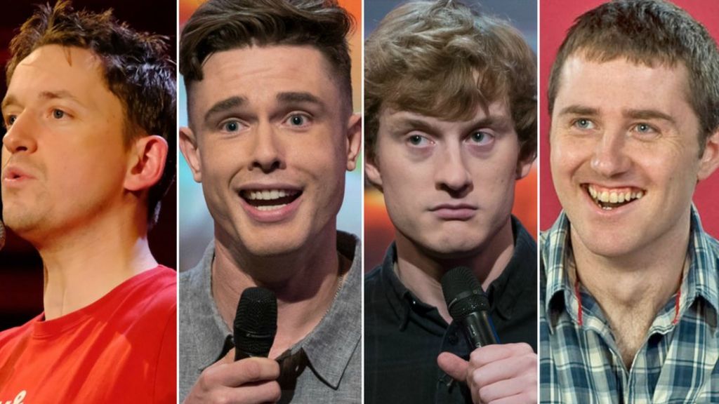 Comic capers of four British comedians stuck in New York - BBC News