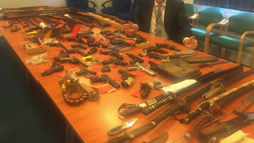 The weapons handed