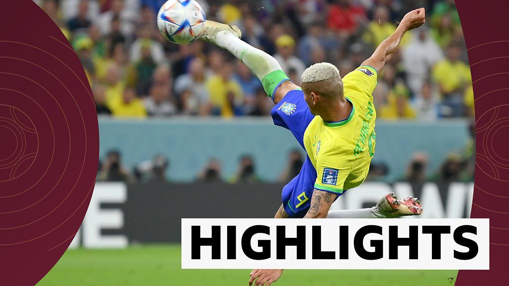 World Cup 2002: Richarlison double gives Brazil winning start against Serbia