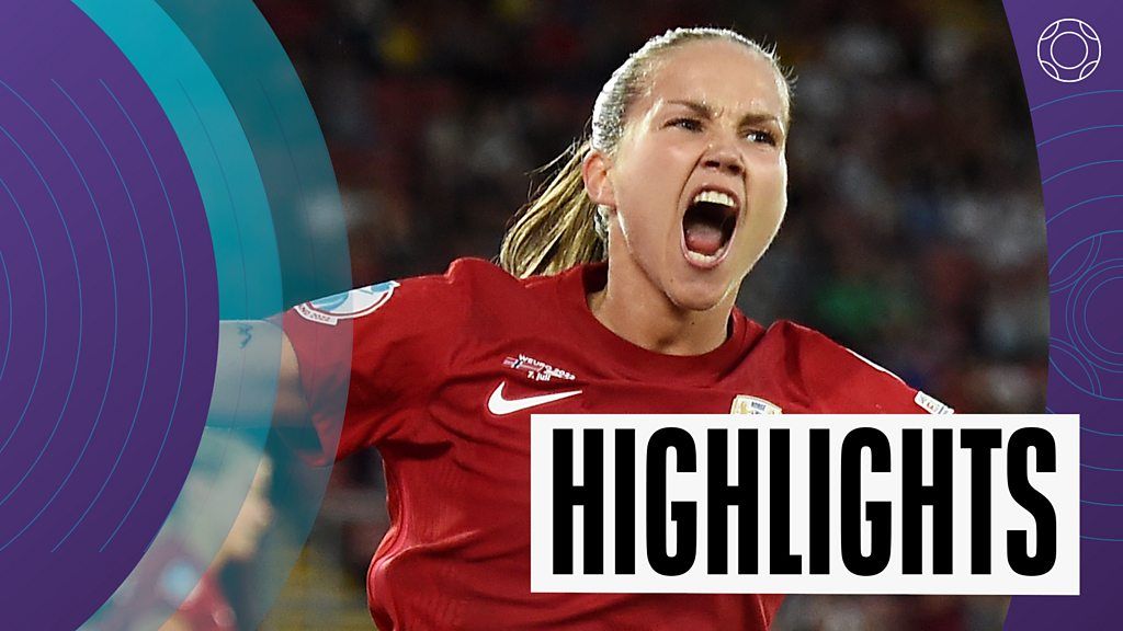 Euro 2022: Northern Ireland's historic debut end in 4-1 defeat by Norway - highlights