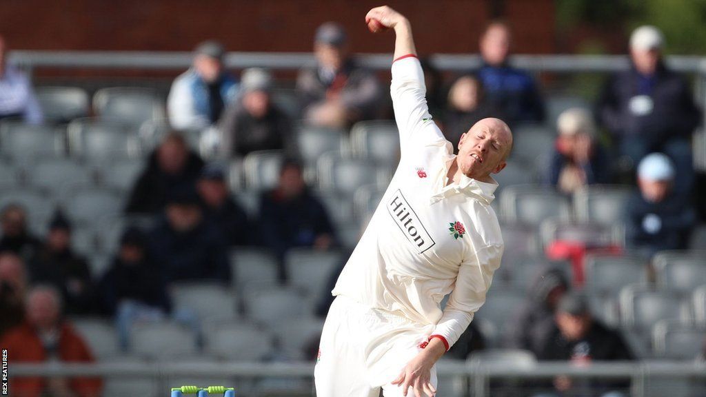 Lancs leggie Luke Wells more than doubled his season's haul, having only previously taken four wickets