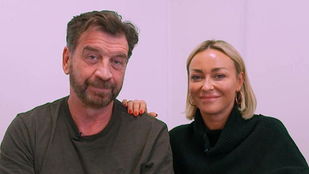 Nick Knowles with his partner Luba Mushtuk 