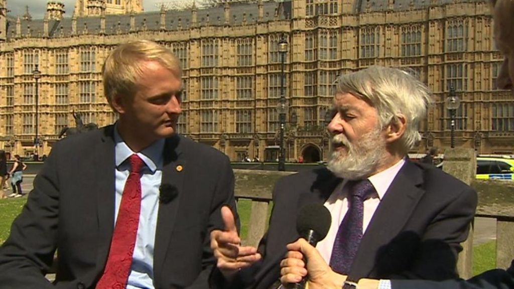 Wales' oldest MP gives advice to the youngest