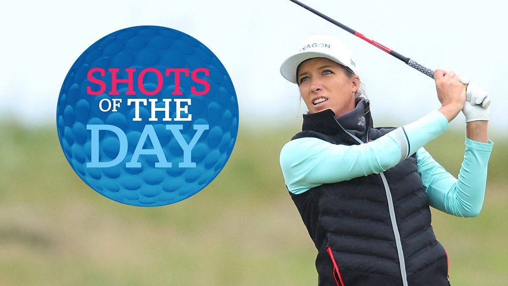 Women's Open: Mel Reid Features In Final Day's Best Shots - BBC Sport